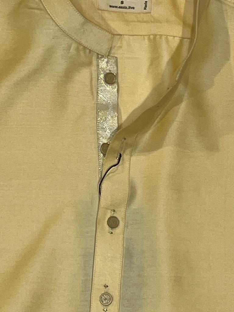 Gents Yellow Kurta