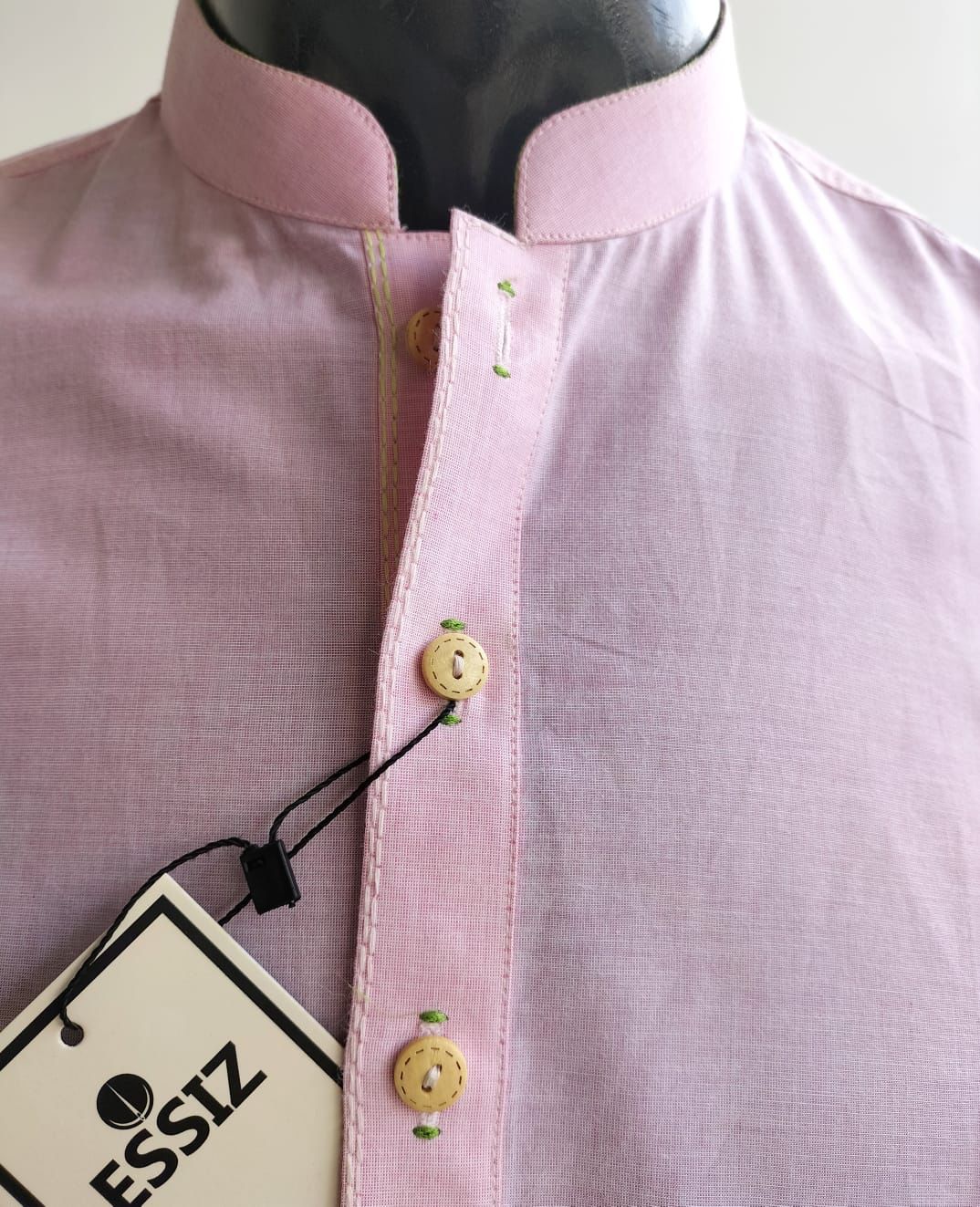 Gents Pink Suit with White Trouser